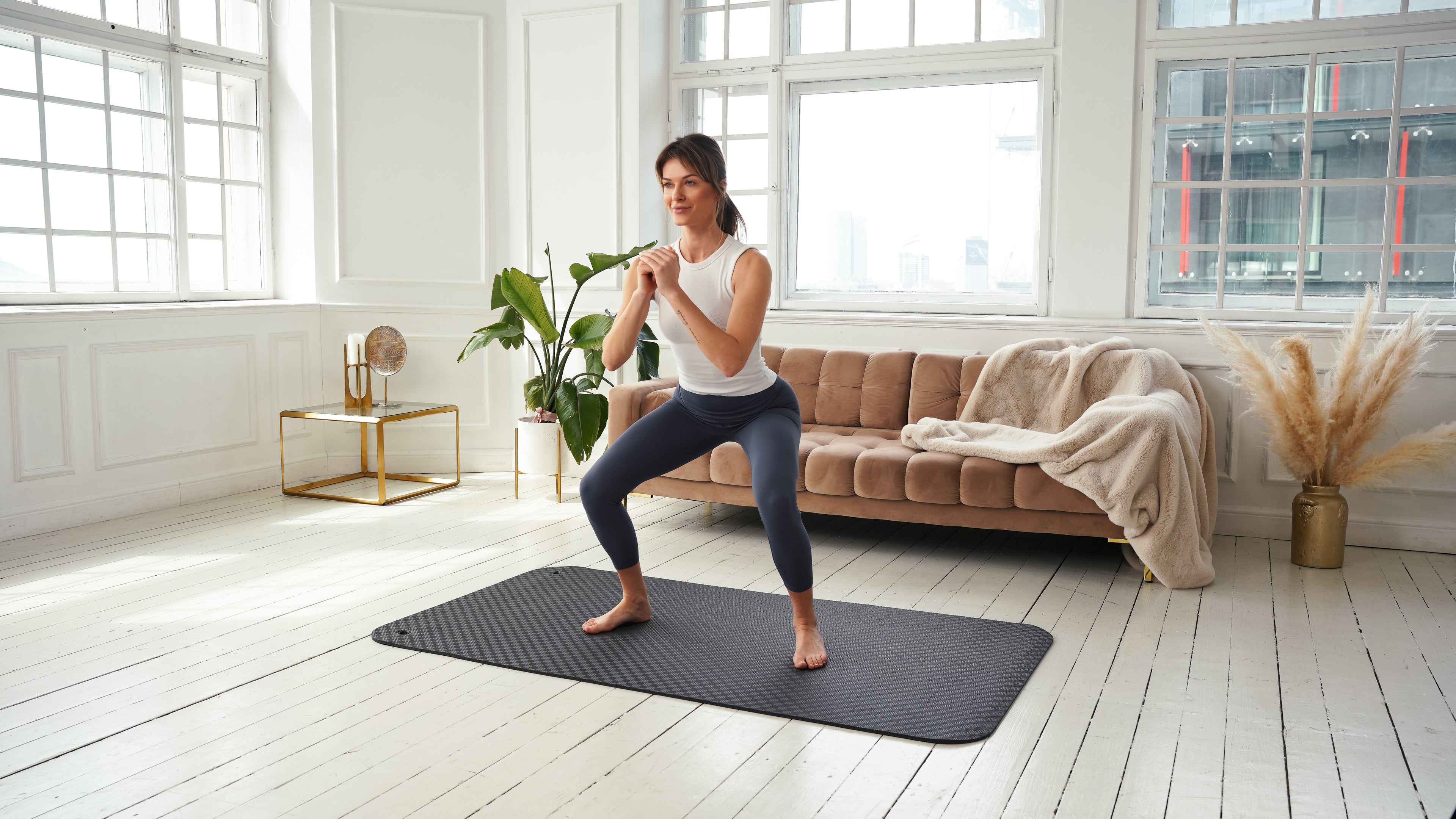 Visionattic® Premium One Fitness Brede Fitness Mat