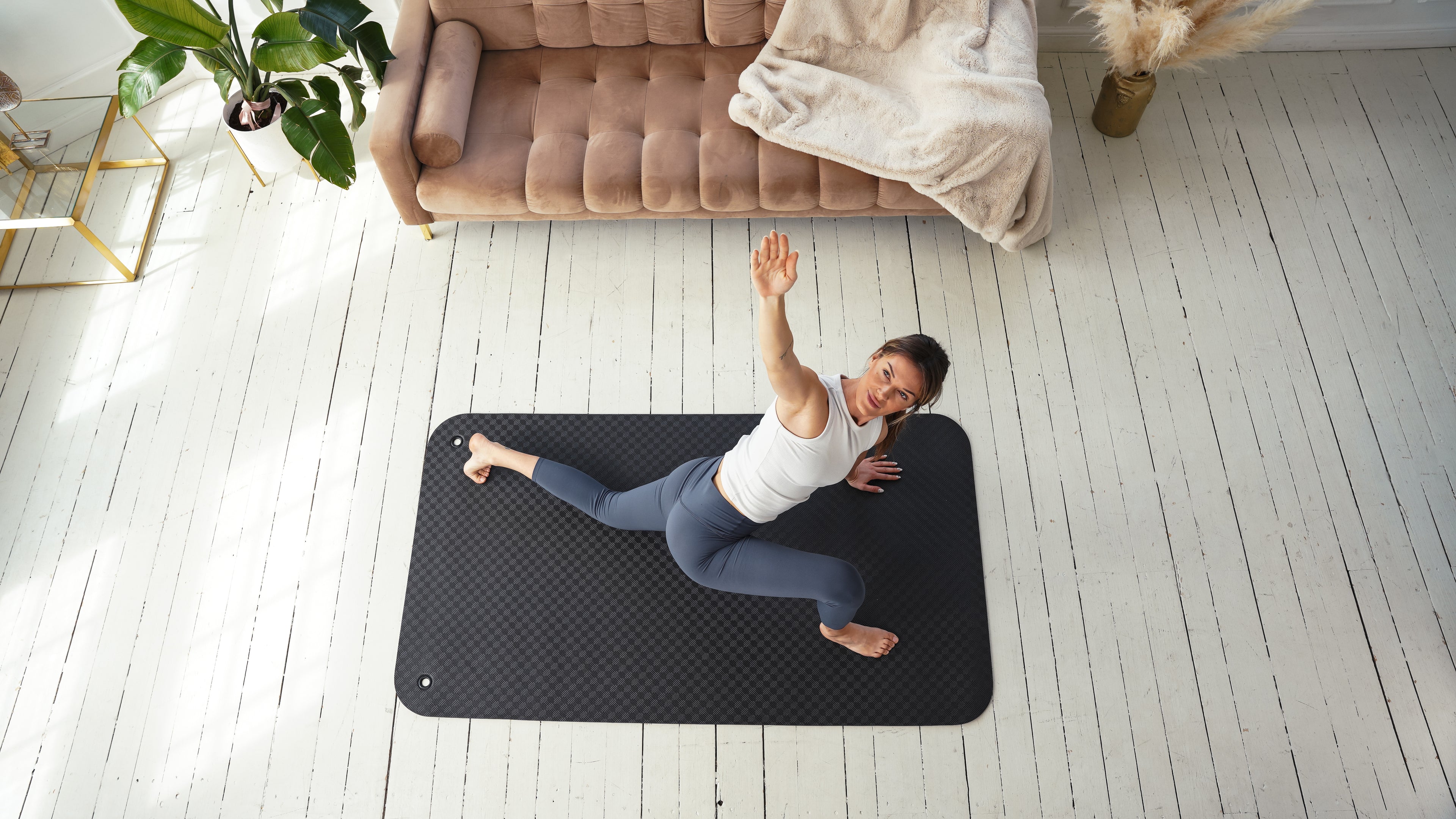 Visionattic® Premium One Fitness Brede Fitness Mat