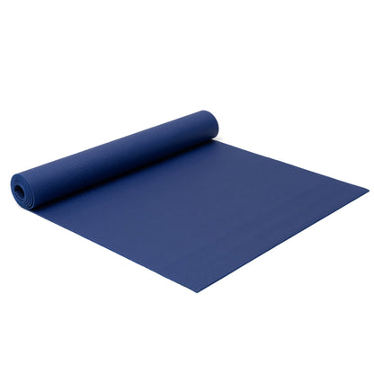 reis yoga mat blauw
